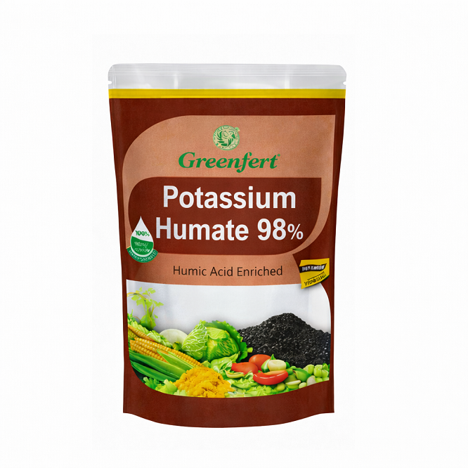 Potassium Humate 98% (Powder/Flakes)