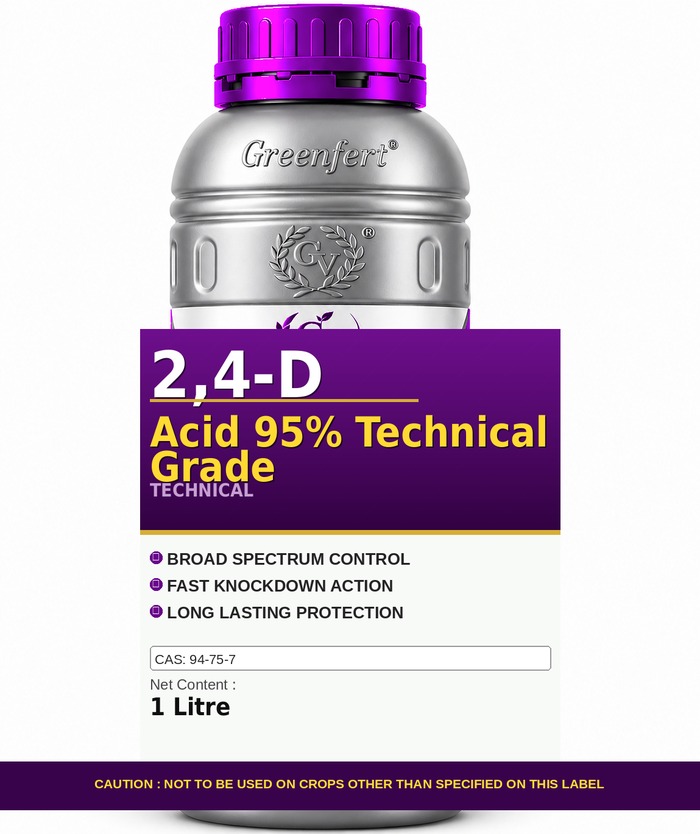 2,4-D Acid 95% Technical Grade — technical grade jar