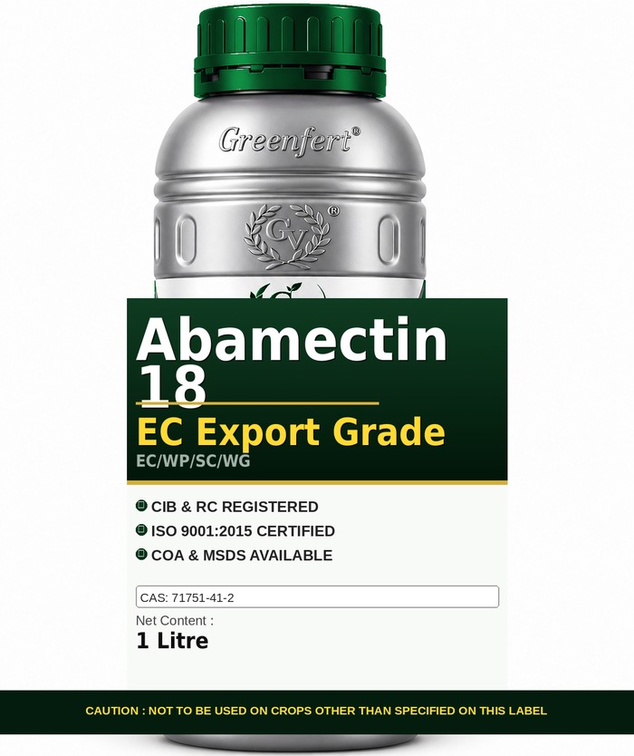 Greenfert Abamectin 18 EC Export Grade — GRADE packaging bag