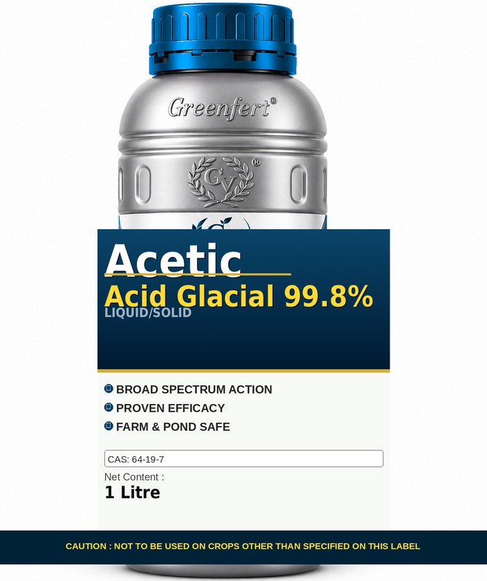 Acetic Acid Glacial 99.8% — 8 packaging bag