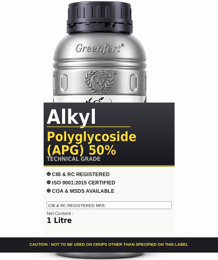 Alkyl Polyglycoside (APG) 50% — technical grade jar
