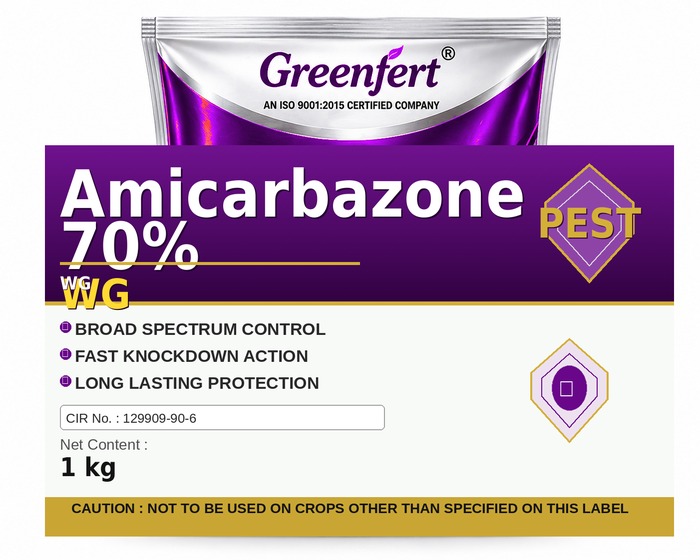 Amicarbazone 70% WG — WG packaging bag