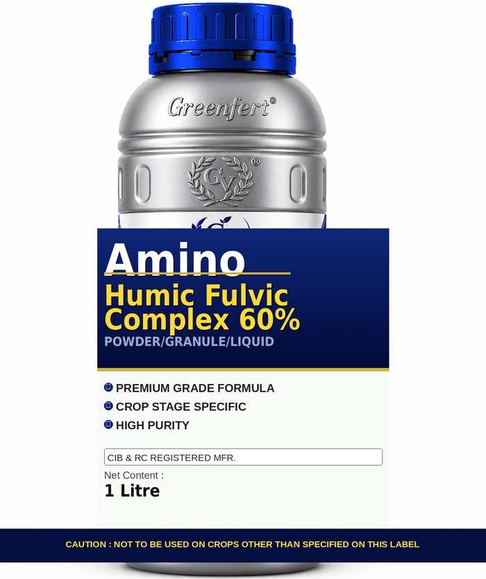 Greenfert Amino Humic Fulvic Complex 60% — 60 packaging bag