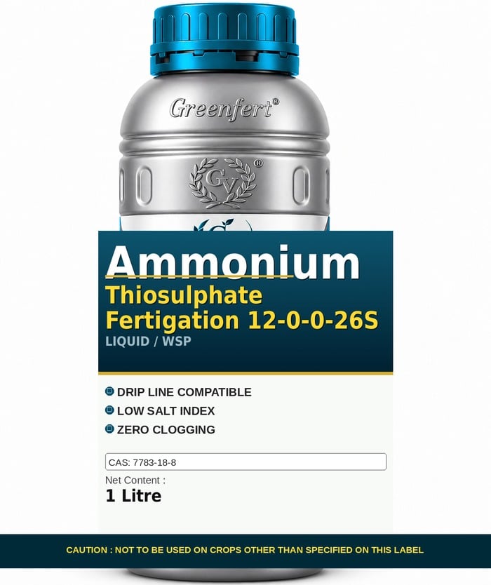 Greenfert Ammonium Thiosulphate Fertigation 12-0-0-26S — 26S packaging bag