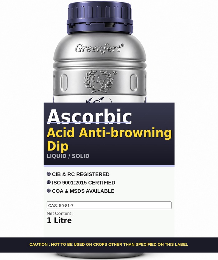 Greenfert Ascorbic Acid Anti-browning Dip — DIP packaging bag