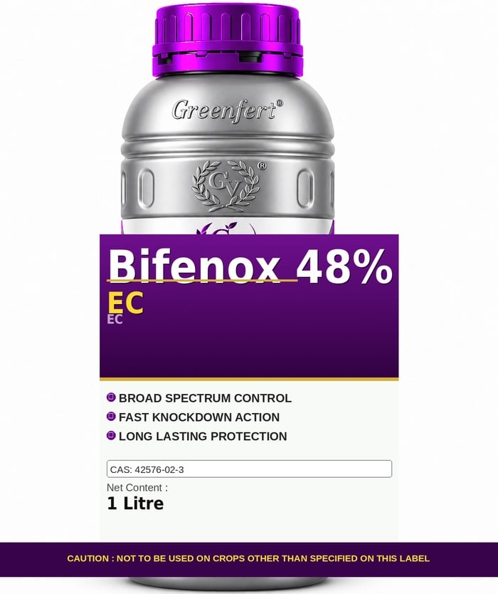 Bifenox 48% EC — bottle packaging