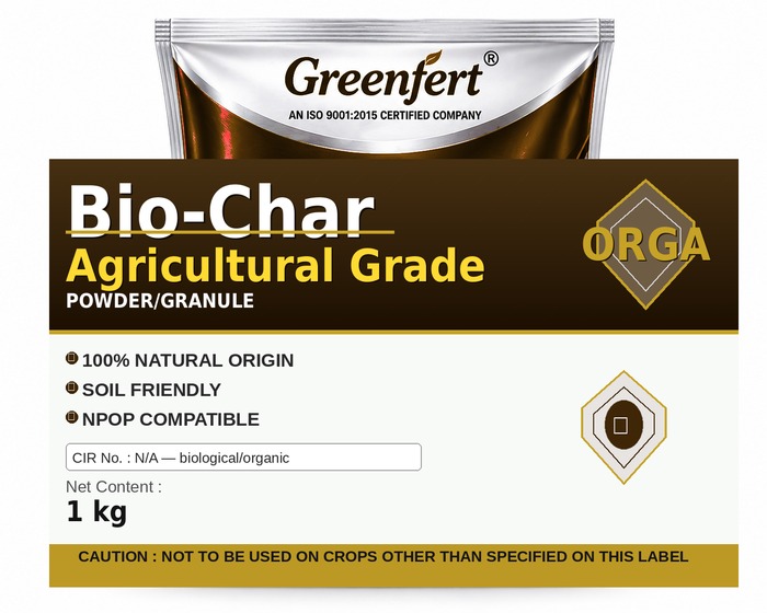 Greenfert Bio-Char Agricultural Grade — GRADE packaging bag