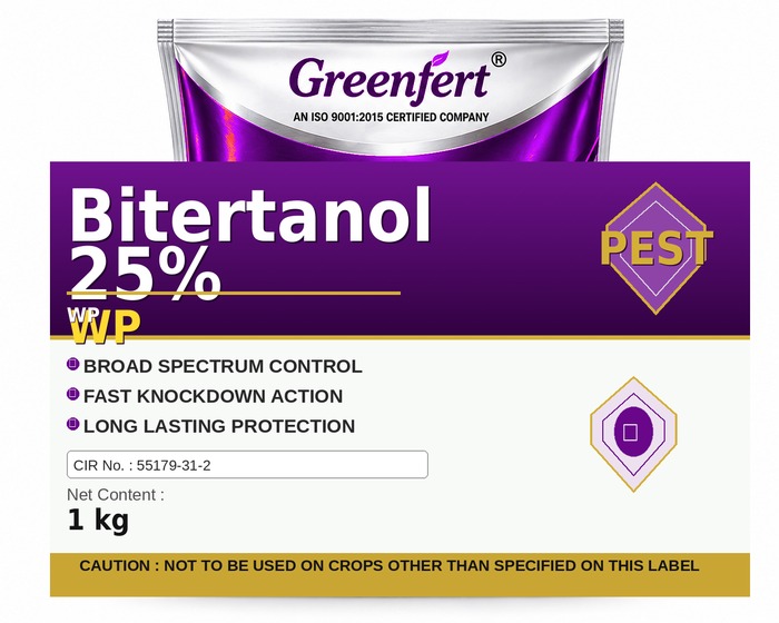 Bitertanol 25% WP — WP packaging bag