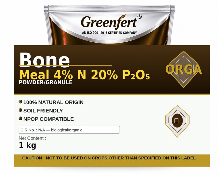 Greenfert Bone Meal 4% N 20% P₂O₅ — O packaging bag