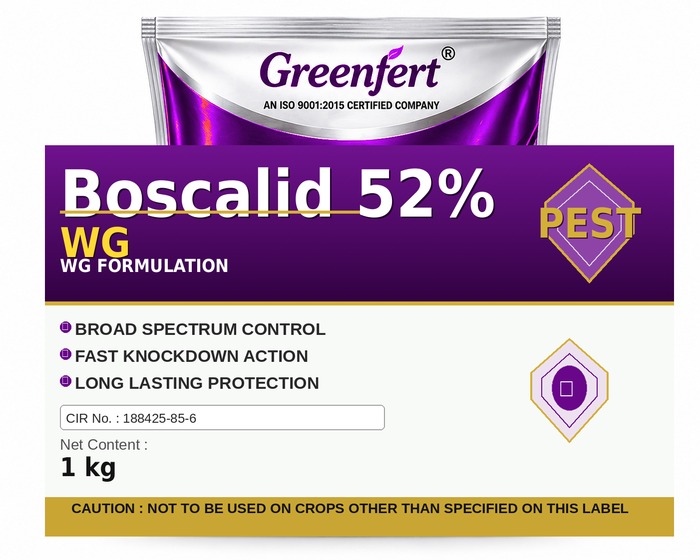 Boscalid 52% WG — WG packaging bag