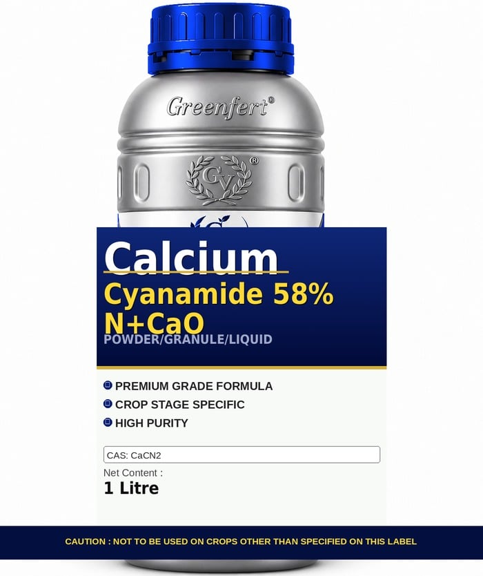 Greenfert Calcium Cyanamide 58% N+CaO — CAO packaging bag