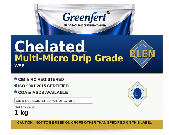 Greenfert Chelated Multi-Micro Drip Grade — GRADE packaging bag