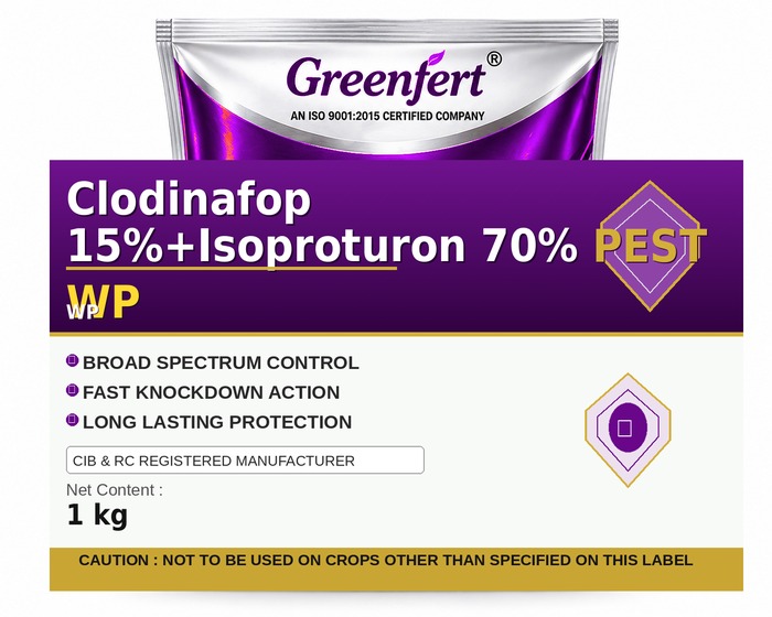 Clodinafop 15%+Isoproturon 70% WP — WP packaging bag