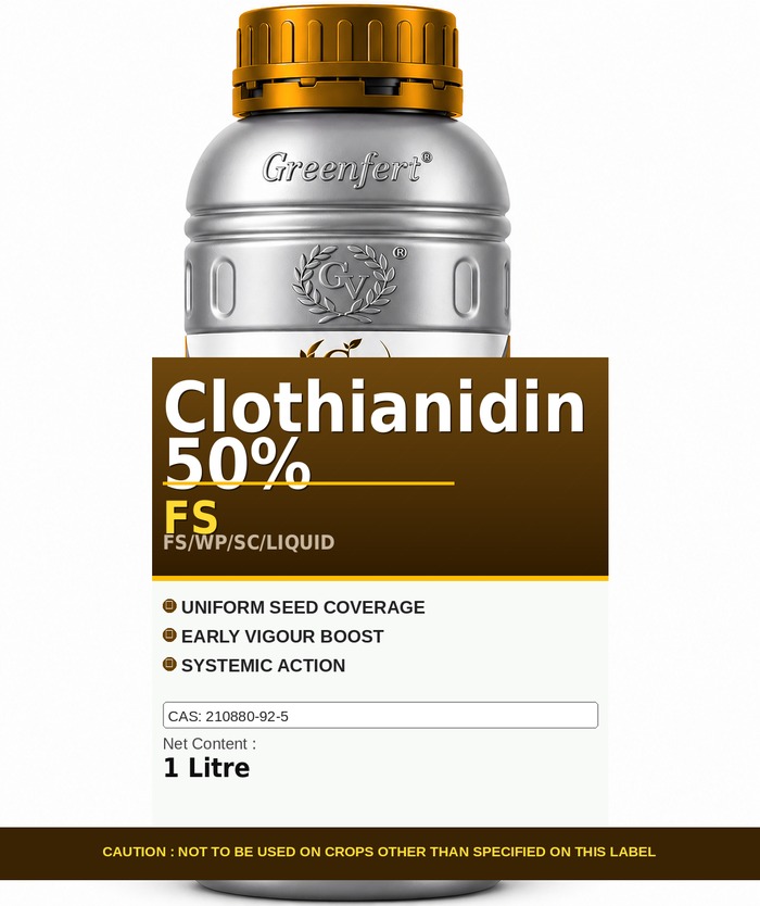 Greenfert Clothianidin 50% FS — FS packaging bag