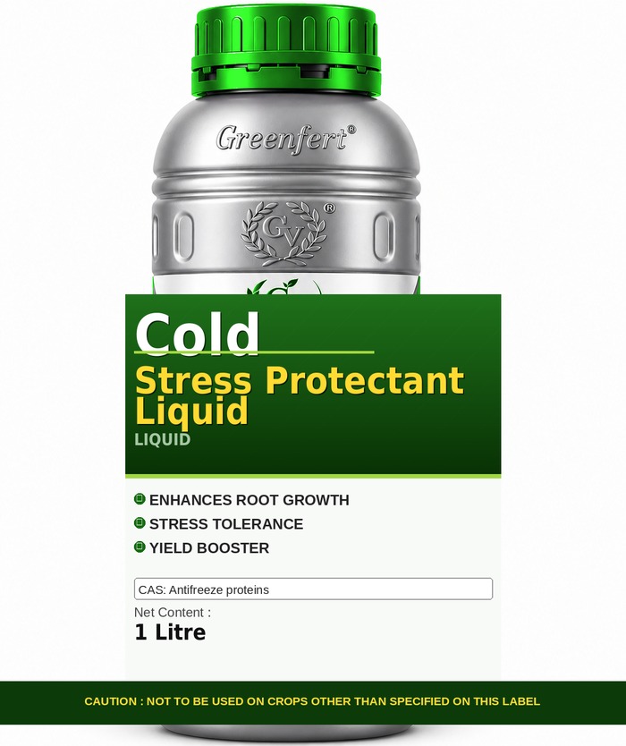 Greenfert Cold Stress Protectant Liquid — bottle packaging