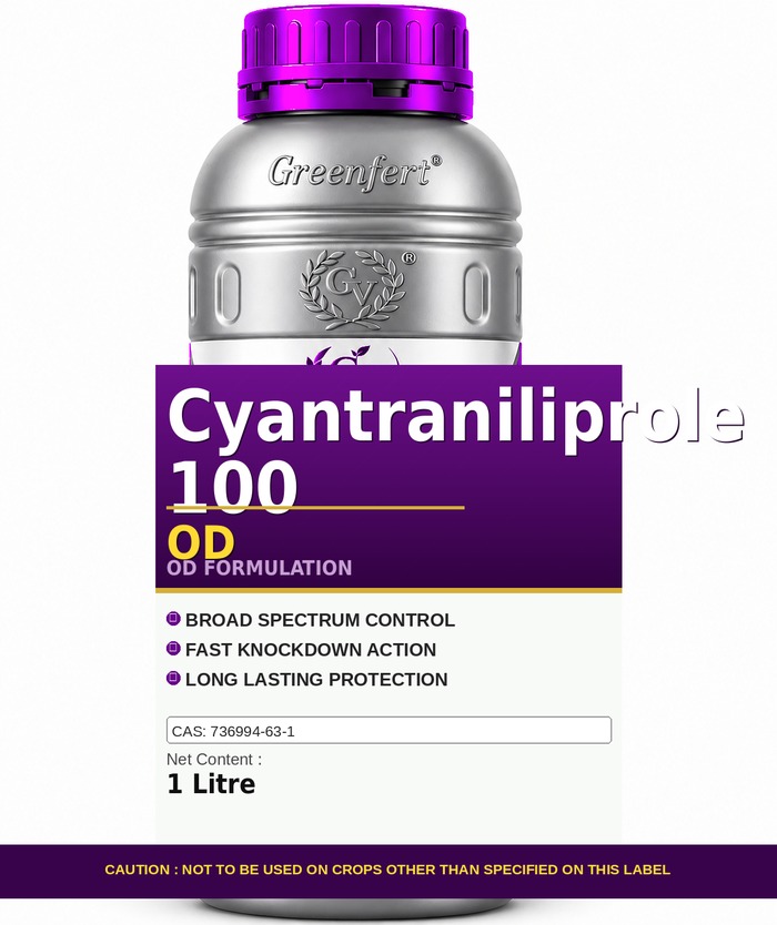 Cyantraniliprole 100 OD — bottle packaging