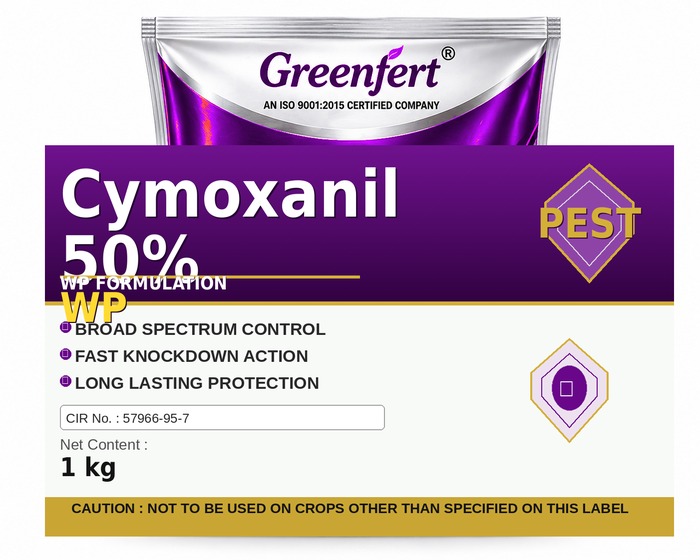 Cymoxanil 50% WP — WP packaging bag