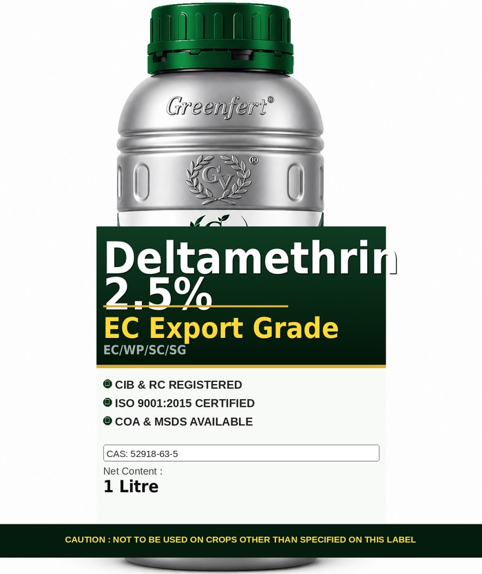Greenfert Deltamethrin 2.5% EC Export Grade — GRADE packaging bag