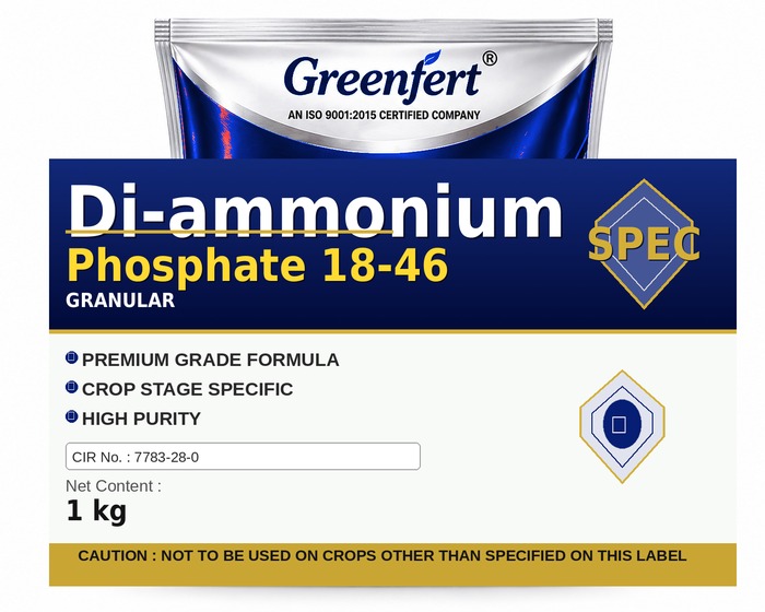 Greenfert Di-ammonium Phosphate 18-46 — bottle packaging
