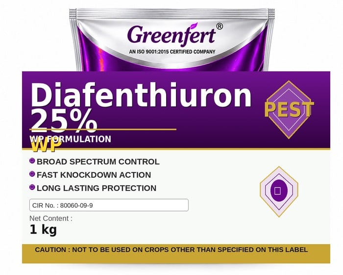 Diafenthiuron 25% WP — WP packaging bag