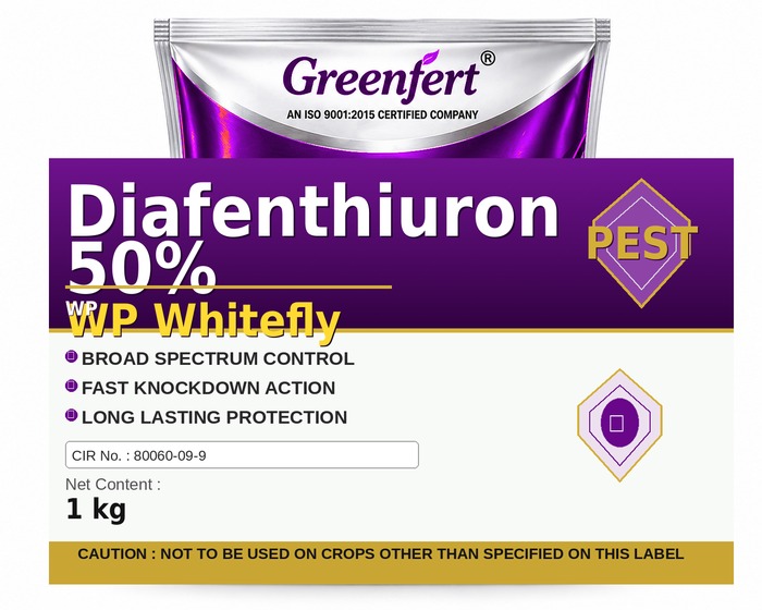 Diafenthiuron 50% WP Whitefly — WHITEFLY packaging bag