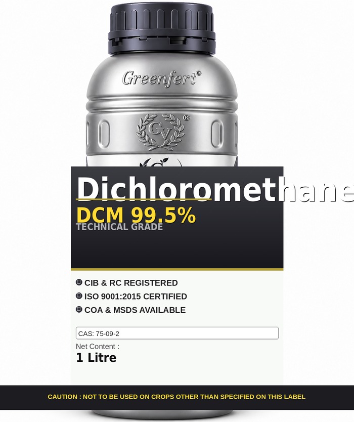 Dichloromethane DCM 99.5% — technical grade jar