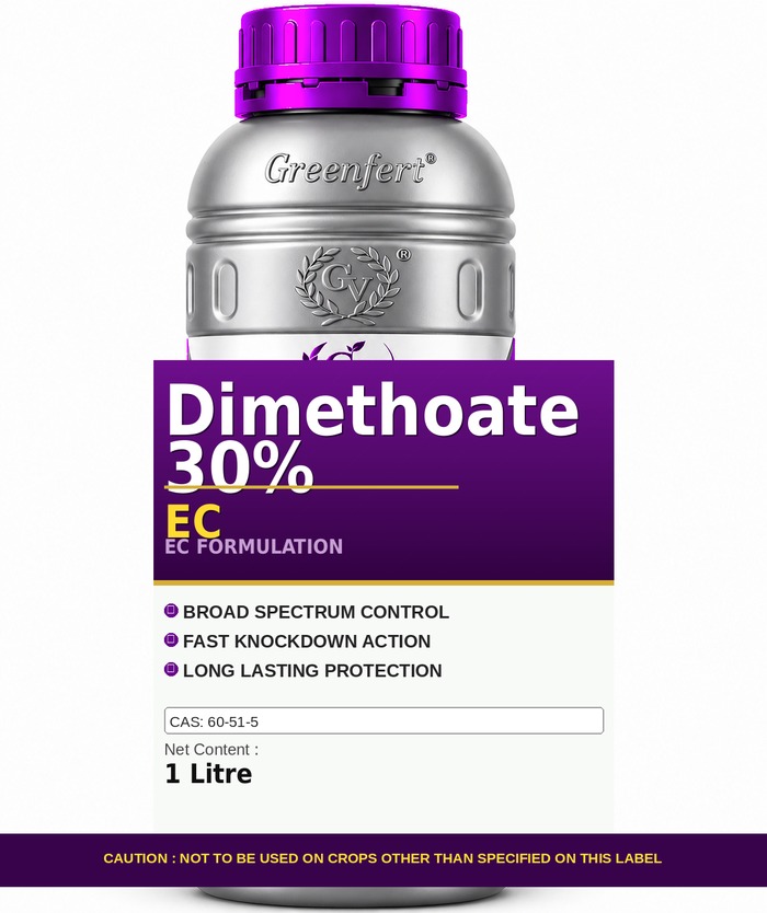 Dimethoate 30% EC — bottle packaging
