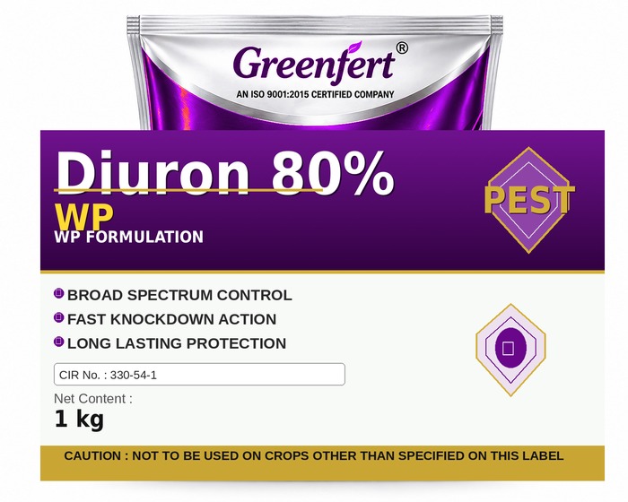 Diuron 80% WP — WP packaging bag