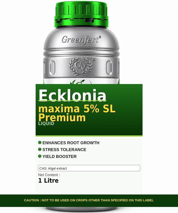 Greenfert Ecklonia maxima 5% SL Premium — bottle packaging