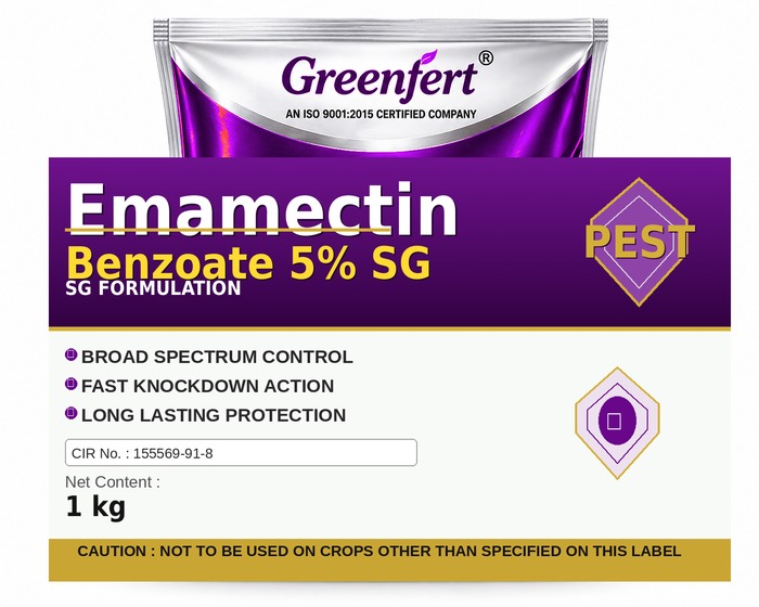 Emamectin Benzoate 5% SG — bottle packaging