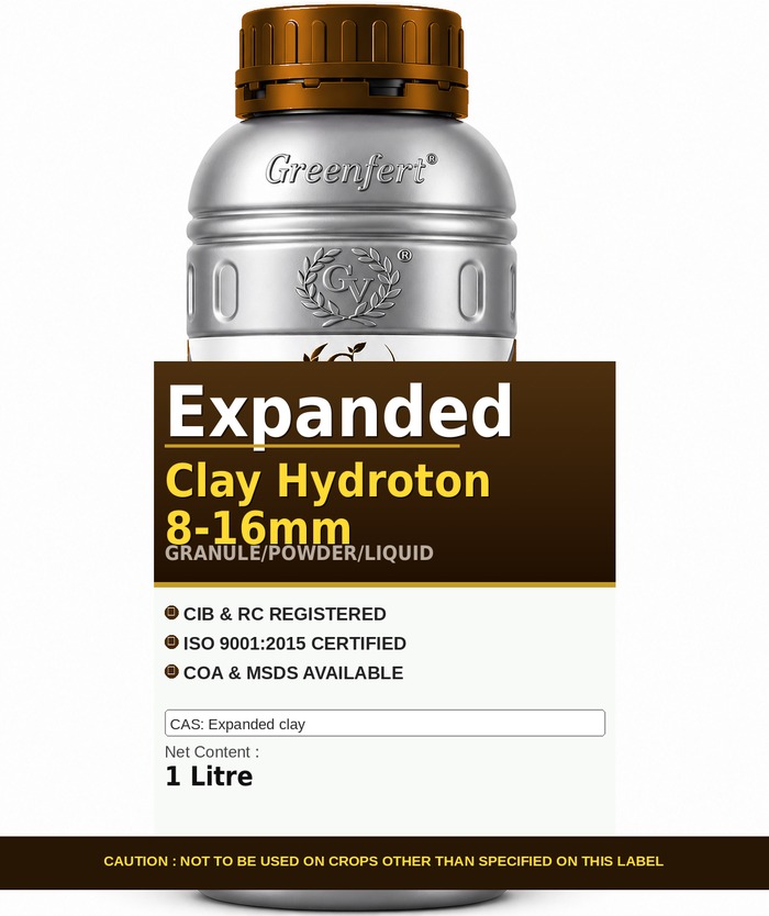 Greenfert Expanded Clay Hydroton 8-16mm — 16MM packaging bag