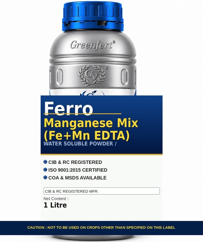 Greenfert Ferro Manganese Mix (Fe+Mn EDTA) — EDTA packaging bag