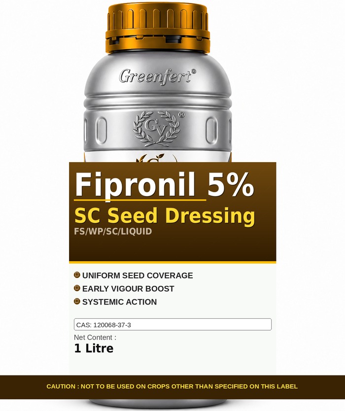 Greenfert Fipronil 5% SC Seed Dressing — DRESSING packaging bag