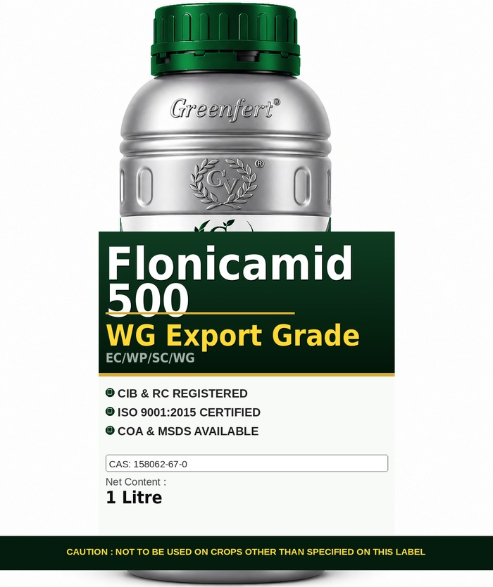Greenfert Flonicamid 500 WG Export Grade — GRADE packaging bag
