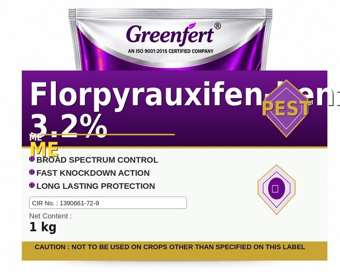 Florpyrauxifen-benzyl 3.2% ME — bottle packaging
