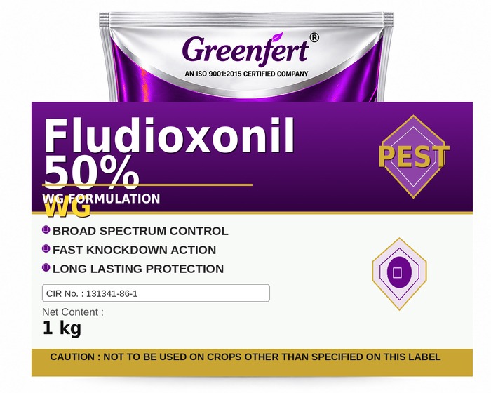 Fludioxonil 50% WG — WG packaging bag