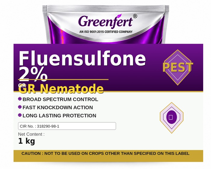 Fluensulfone 2% GR Nematode — bottle packaging