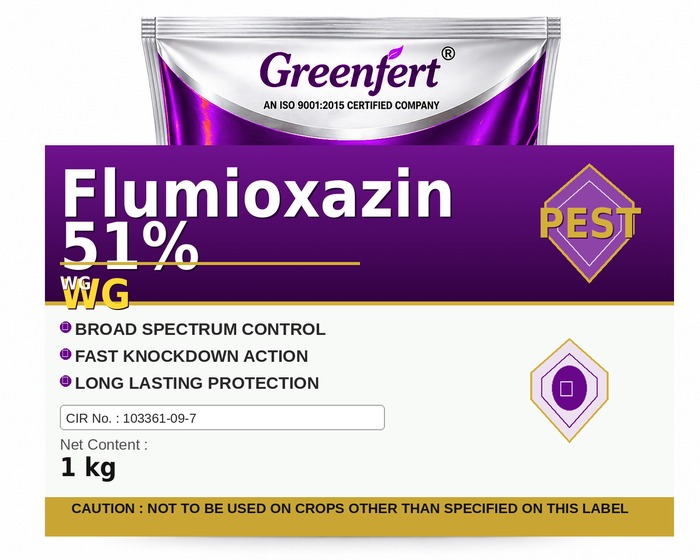 Flumioxazin 51% WG — WG packaging bag