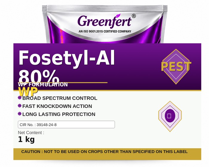 Fosetyl-Al 80% WP — WP packaging bag
