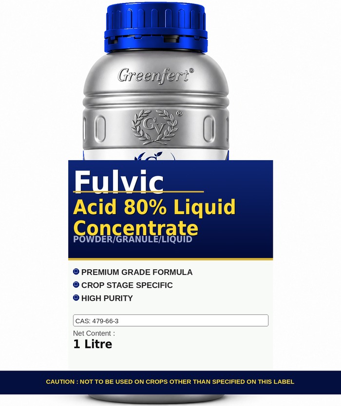 Greenfert Fulvic Acid 80% Liquid Concentrate — CONCENTRATE packaging bag