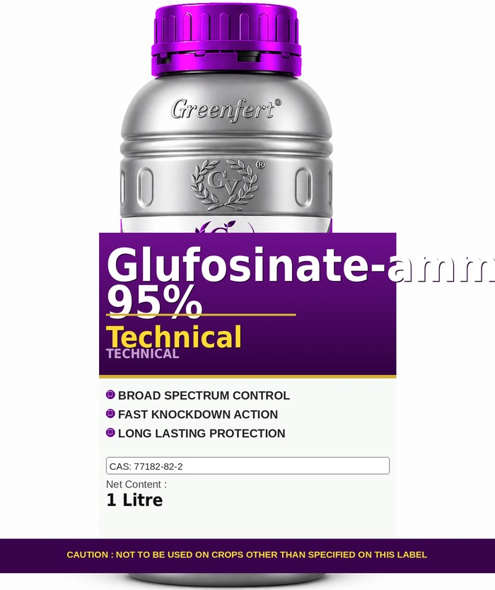 Glufosinate-ammonium 95% Technical — technical grade jar