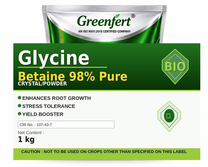 Greenfert Glycine Betaine 98% Pure — PURE packaging bag