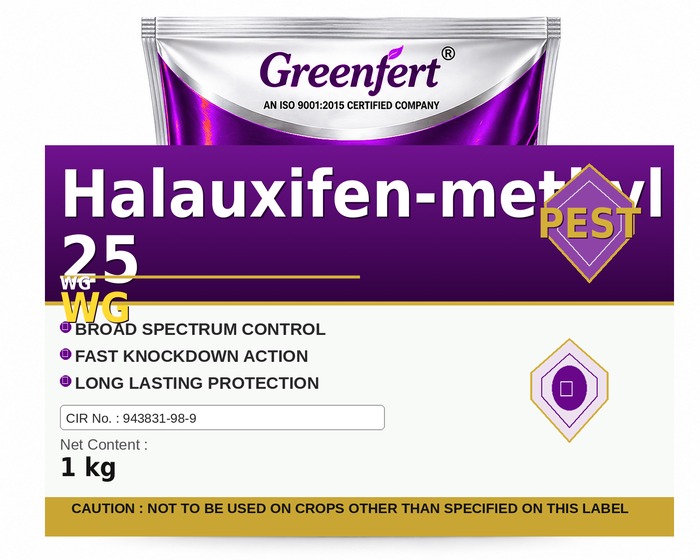 Halauxifen-methyl 25 WG — WG packaging bag