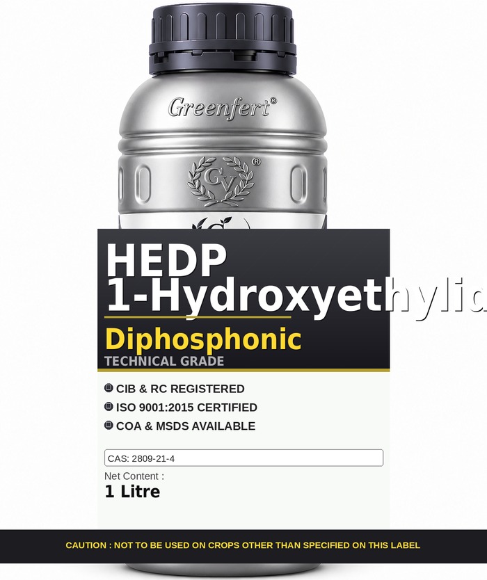 HEDP 1-Hydroxyethylidene Diphosphonic — technical grade jar