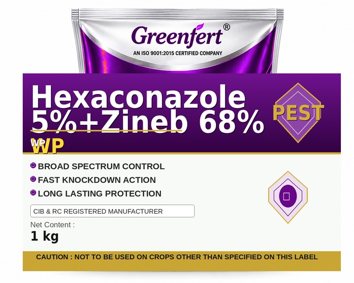 Hexaconazole 5%+Zineb 68% WP — WP packaging bag