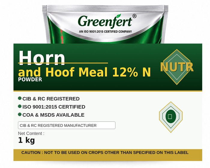 Greenfert Horn and Hoof Meal 12% N — N packaging bag