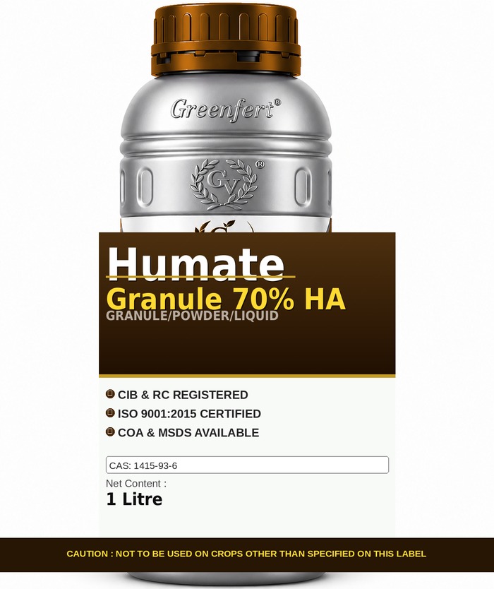 Greenfert Humate Granule 70% HA — HA packaging bag