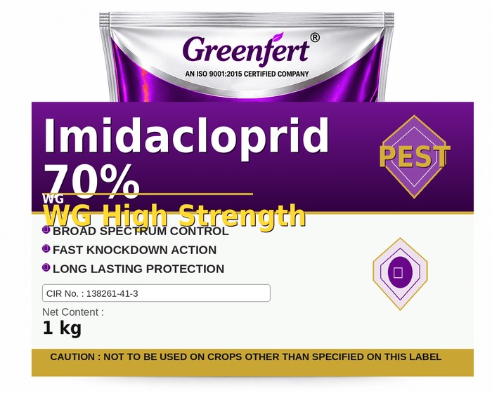 Imidacloprid 70% WG High Strength — STRENGTH packaging bag