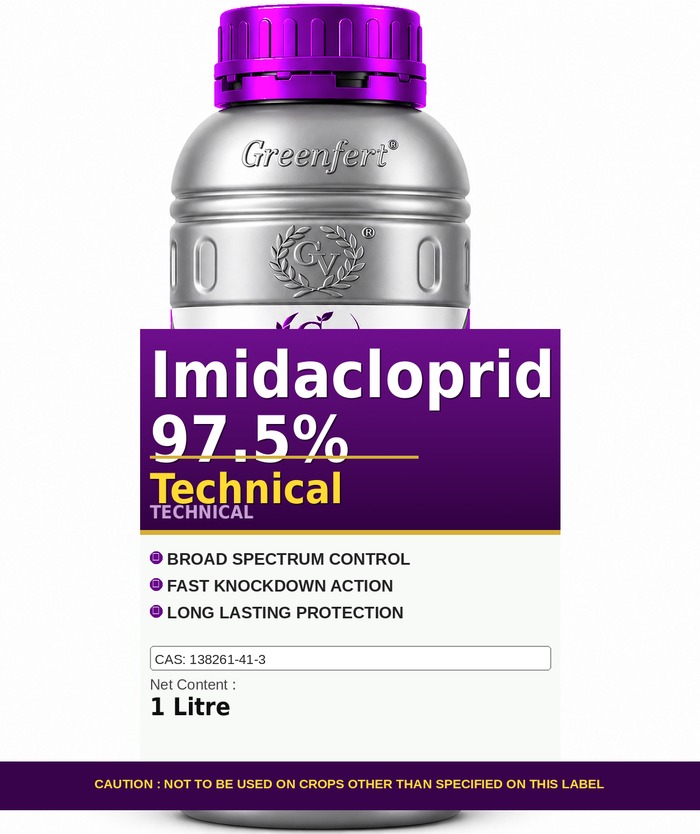 Imidacloprid 97.5% Technical — technical grade jar