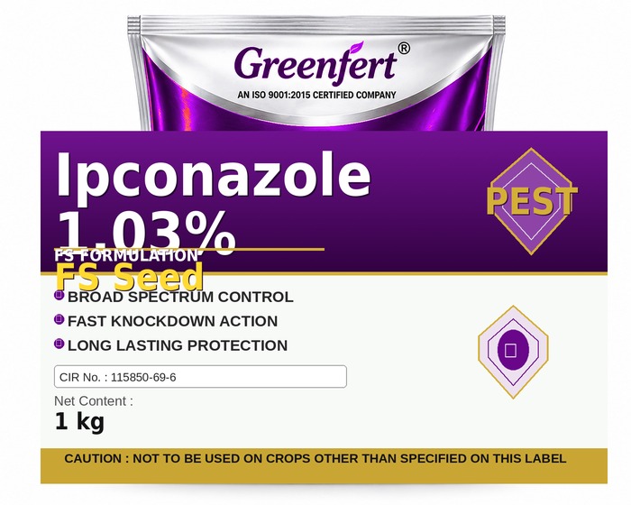 Ipconazole 1.03% FS Seed — bottle packaging